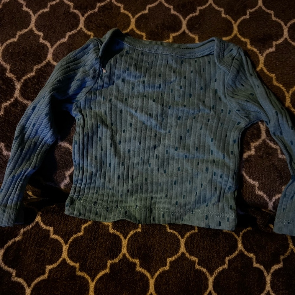Baby boy blue top